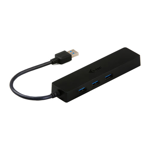 I-TEC USB 3.0 Slim HUB 3 Port with Gigabit Ethernet Adapter ideal for Notebook Ultrabook Tablet PC s - Achat / Vente sur grosbill.com - 1