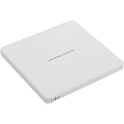 Hitachi LG Data Storage USB2 Externe Slim GP60NW60 DVDRW Blanc
