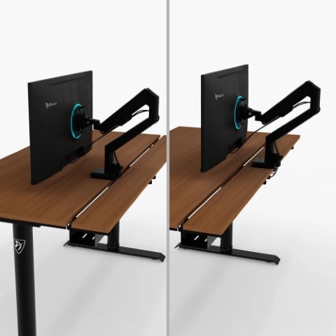 Arozzi Arena Nordico - Marron foncé (ARENA-NRD-BOX-WLN) - Achat / Vente Bureau sur grosbill.com - 4