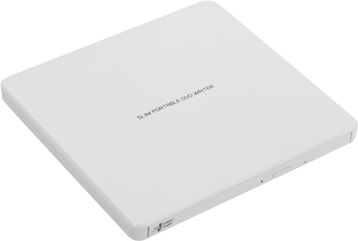Hitachi-LG USB2 Externe Slim  DVDRW Blanc - Graveur - grosbill.com - 0