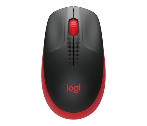 Logitech M190 Noir/Rouge - Souris PC Logitech - grosbill.com - 0