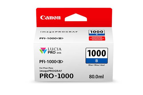 Canon Ink/PFI-1000 Cartridge BU - Achat / Vente Consommable imprimante sur grosbill.com - 0