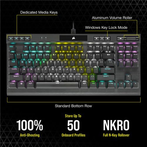 Corsair K70 TKL Champion Series - Clavier PC Corsair - grosbill.com - 6