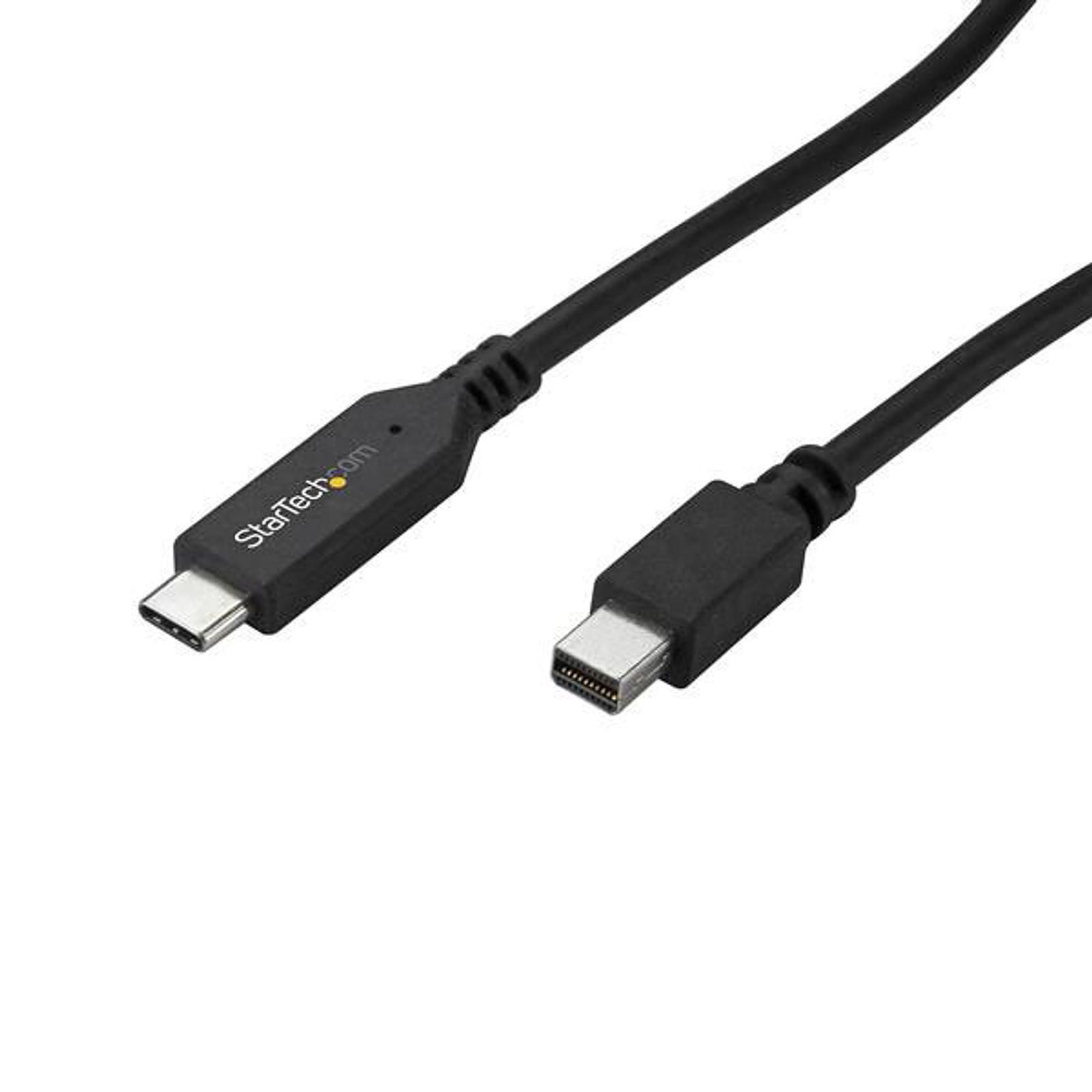 Câble Mini HDMI USB-C / Type-C Mâle à Micro HDMI Type-D d'Adaptateur Mâle,  Longueur: 1.8m