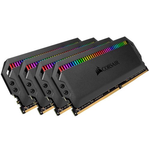 Corsair Dominator Platinum RGB, DDR4-3200, CL16 - 32 GB Quad-Kit, schwarz - Achat / Vente sur grosbill.com - 2
