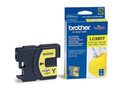Consommable imprimante Brother  Cartouche LC980Y Jaune Grosbill