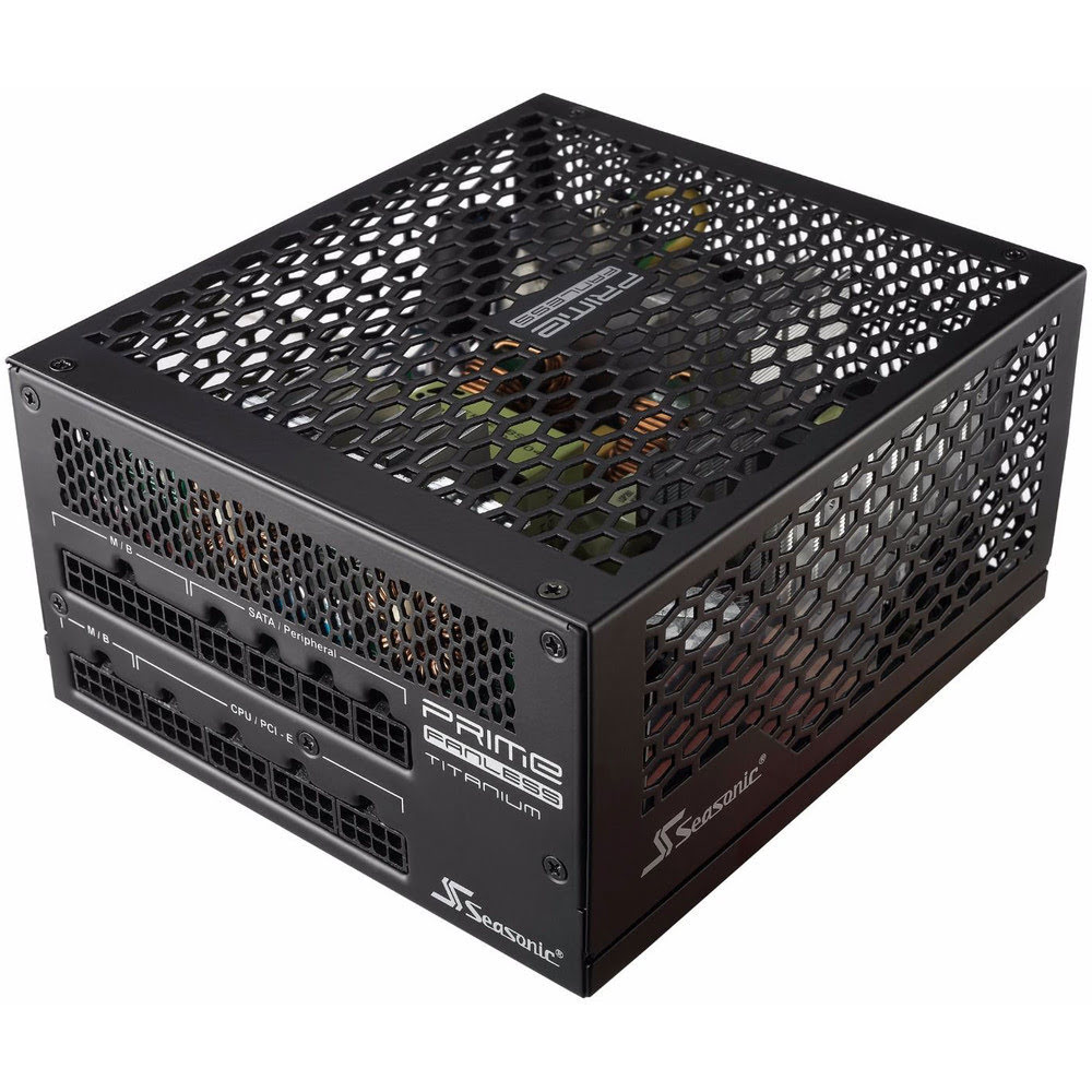 Seasonic PRIME FANLESS (T) 600 (600W 80+ Titanium) - Alimentation - 0