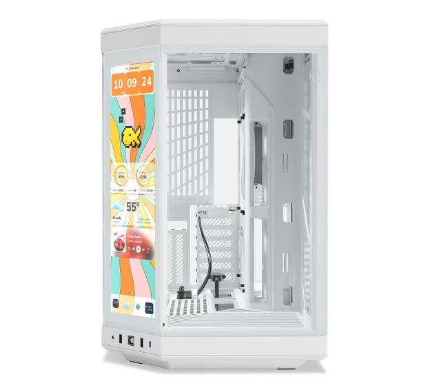 Hyte Y70 Touch Infinite Blanc Blanc - Boîtier PC Hyte - 1