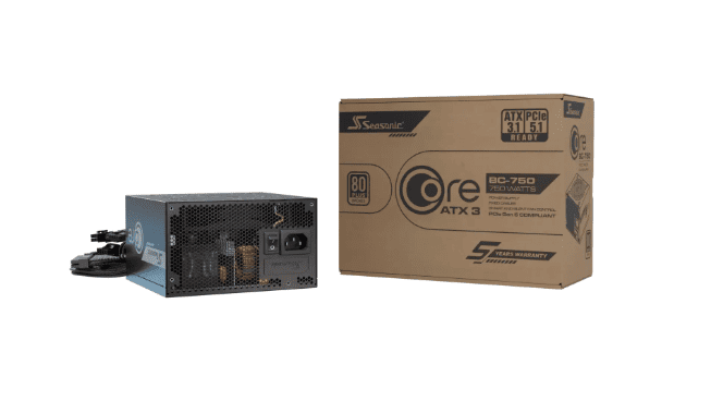 Seasonic 80+ Bronze (750W) - Alimentation Seasonic - grosbill.com - 0