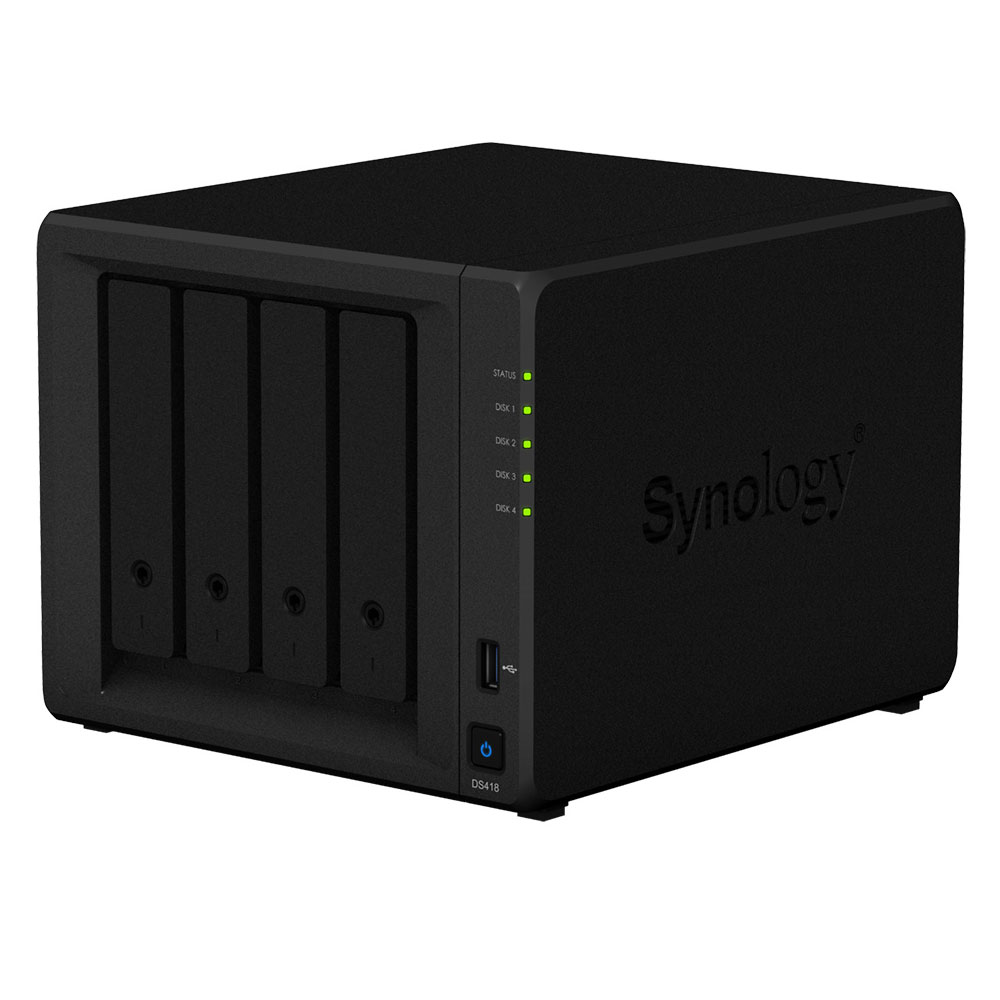 Synology DS418 - 4 HDD - Serveur NAS Synology - grosbill.com - 4