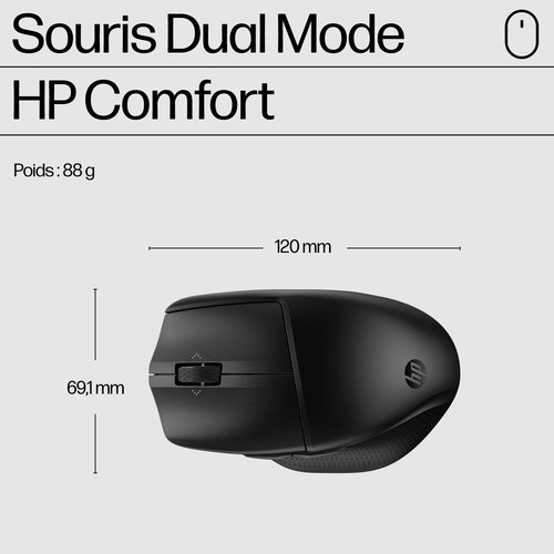 HP 685 CFT DUAL-MODE MOUSE - Achat / Vente sur grosbill.com - 3