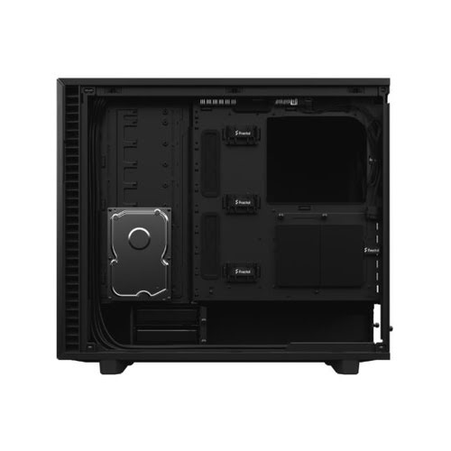 Fractal Design Define 7 Black Midi-Tower - gedÃ¤mmt, schwarz - Achat / Vente sur grosbill.com - 18