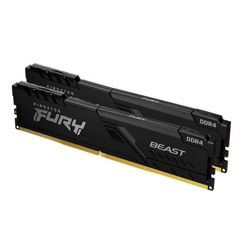 image produit Kingston Fury Beast 16Go (2x8Go) DDR4 3200MHz Grosbill