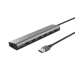 Accessoire PC portable Trust Hub USB-A HALYX 7 ports USB 3.2  Grosbill