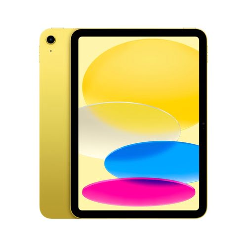 image produit Apple iPad (2022) 64 Go Wi-Fi Jaune Grosbill