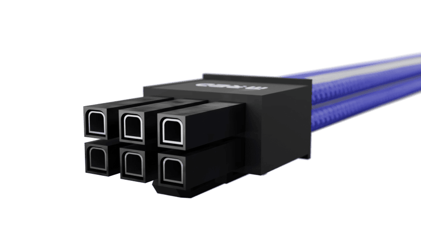 M.RED Kit extension 7 Câbles tressés Ultimate - Blanc Bleu (KEX-01WU) - Achat / Vente Accessoire alimentation sur grosbill.com - 3