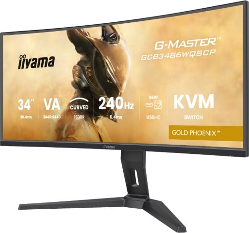 Iiyama 34 pouces  GCB3486WQSCP-B1 - Ecran PC Iiyama - grosbill.com - 10