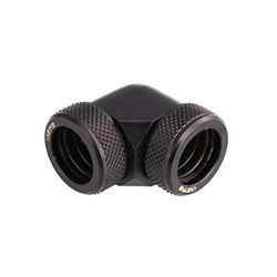 CONSTRUCTEUR Raccord tube rigide 90° noir - 14mm