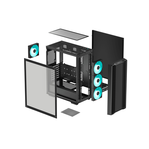 Deepcool CC560 V2 Noir Noir - Boîtier PC Deepcool - grosbill.com - 10