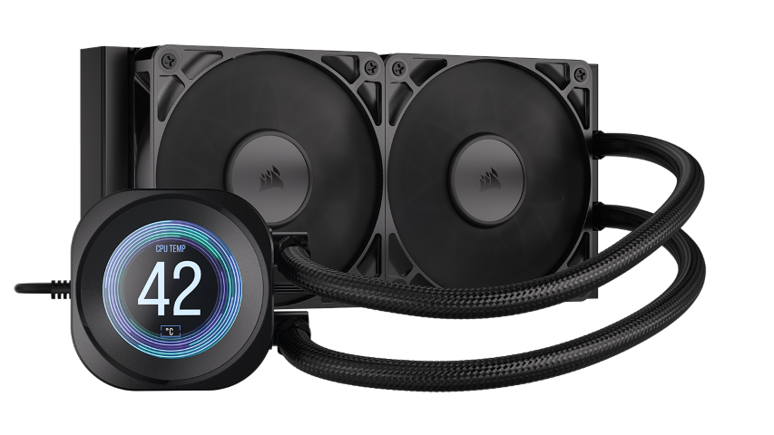 Corsair NAUTILUS 240 RS LCD - 240mm - Noir - Watercooling Corsair - 0