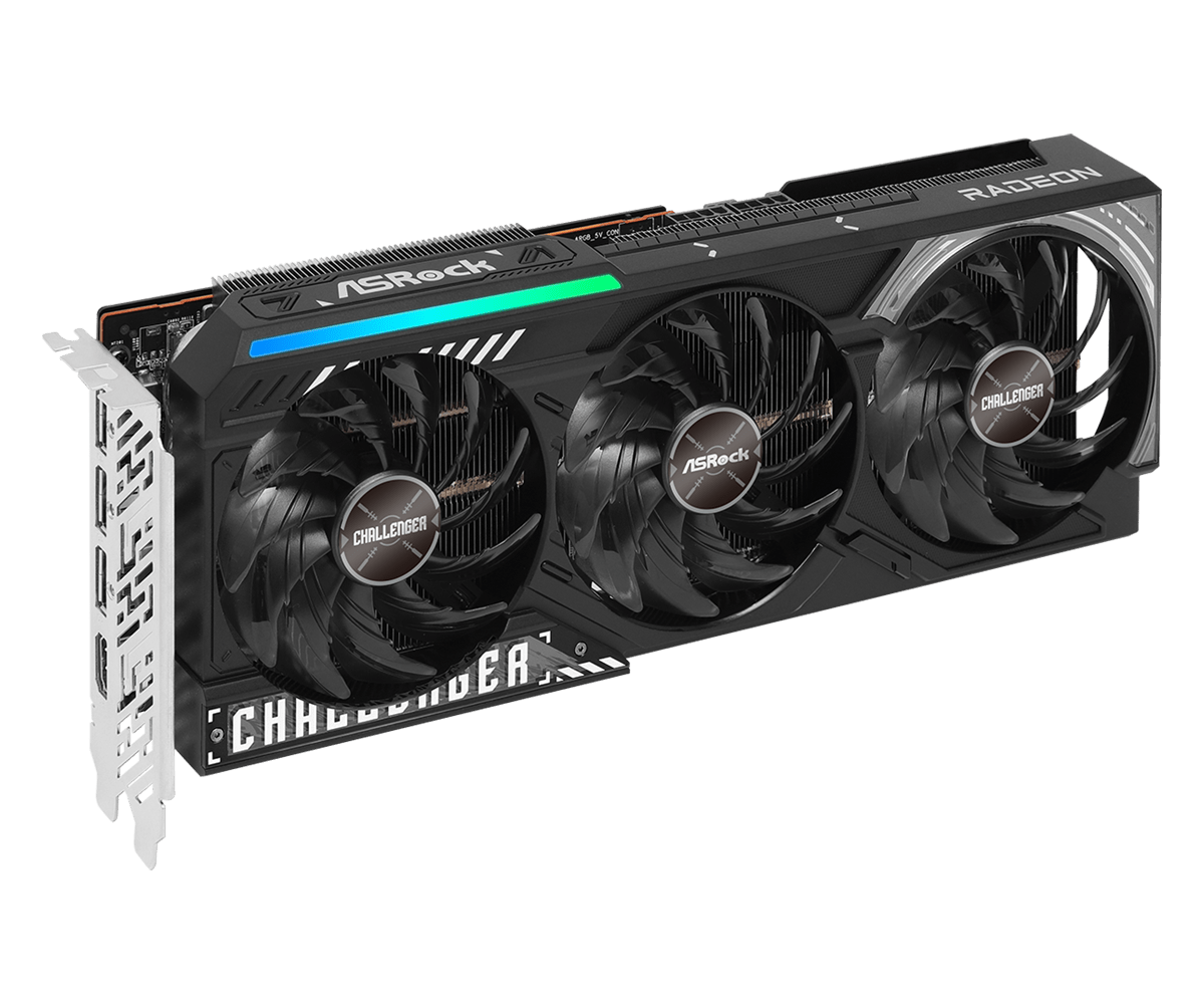 ASRock RX9070 CL 16G  - Carte graphique ASRock - grosbill.com - 2