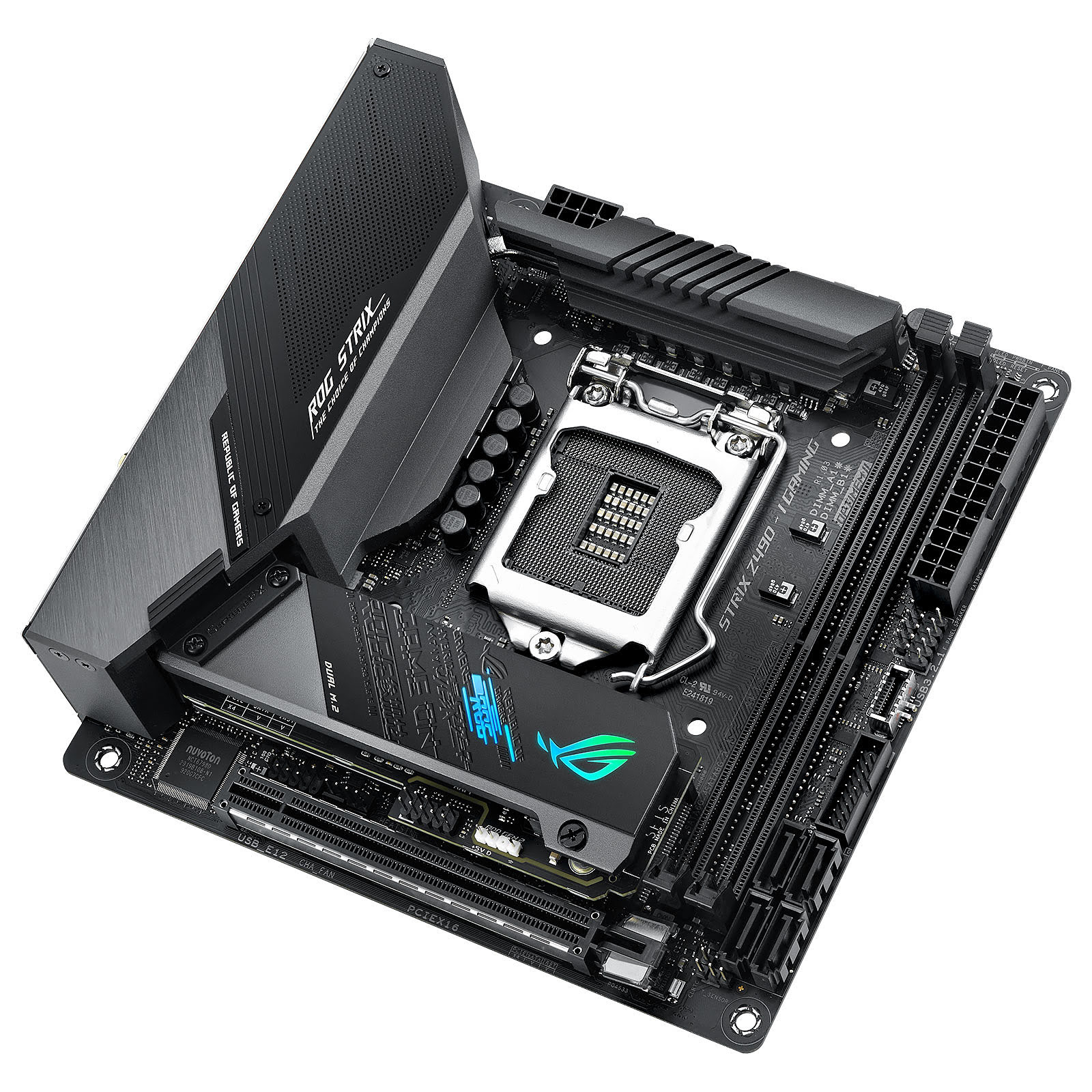 Asus ROG STRIX Z490 I GAMING Mini ITX Carte M re Asus