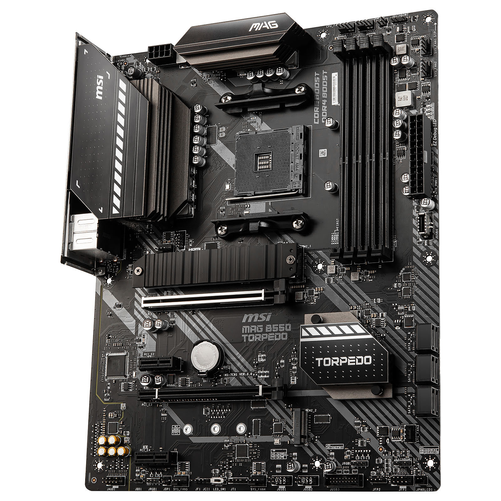 MSI MAG B550 TORPEDO ATX  - Carte mère MSI - grosbill.com - 2