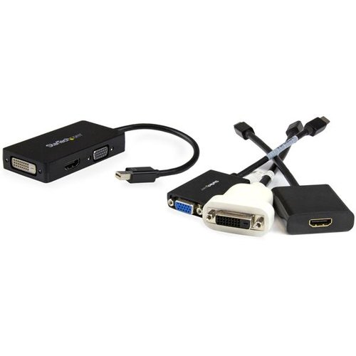 Mini DisplayPort to VGA DVI HDMI Adapter - Connectique PC - 4