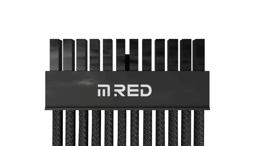 M.RED Kit ext. 7 Câbles tressés Ultimate - Noir (KEX-01B) - Achat / Vente Accessoire alimentation sur grosbill.com - 5