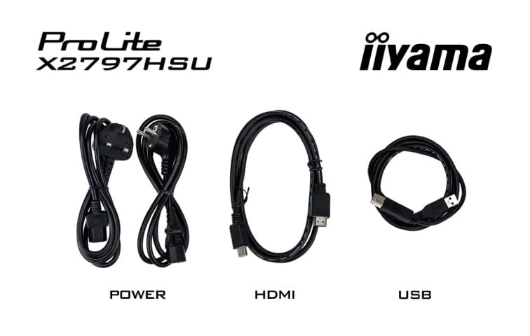 Iiyama 27 pouces  X2797HSU-B1 - Ecran PC Iiyama - grosbill.com - 9