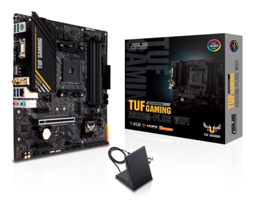 TUF Gaming A520M-PLUS WIFI + Ryzen 5 5500GT - grosbill.com - 1