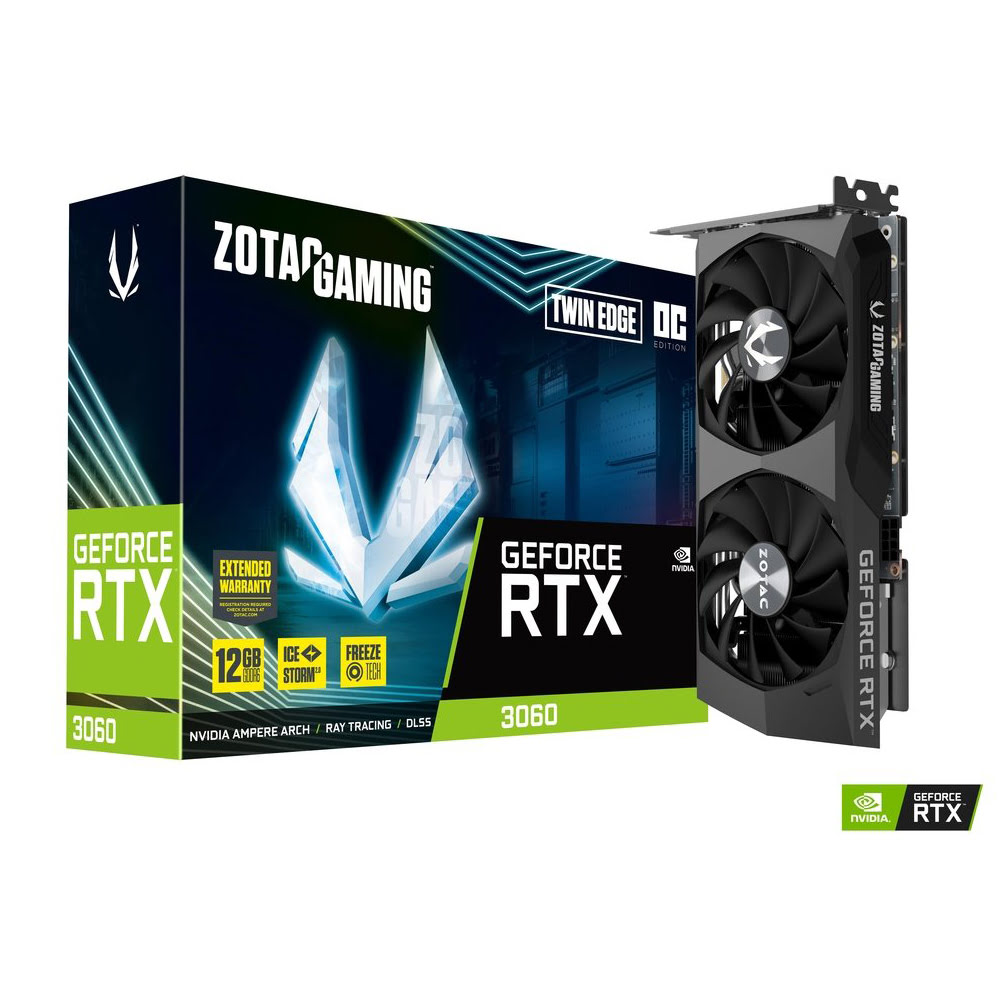 ZOTAC RTX 3060 TWIN EDGE OC LHR  - Carte graphique ZOTAC - 0