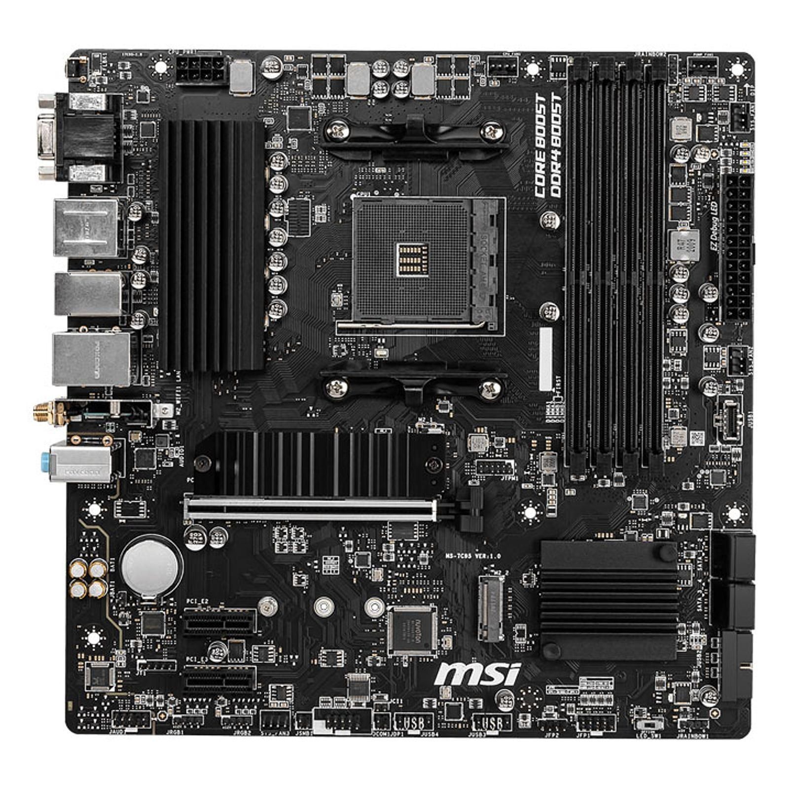 MSI B550M PRO-VDH WIFI Micro-ATX  - Carte mère MSI - grosbill.com - 4