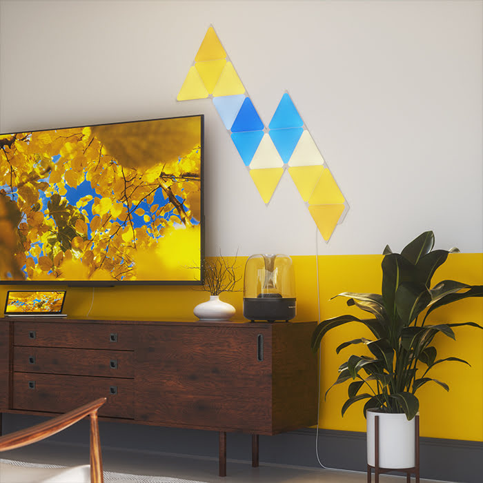 Nanoleaf Shapes Triangles Starter Kit - 15 Pièces (NL47-6002TW-15PK) - Achat / Vente Objet connecté / Domotique sur grosbill.com - 3