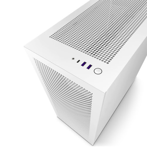 NZXT H7 Flow Blanc Blanc - Boîtier PC NZXT - grosbill.com - 3