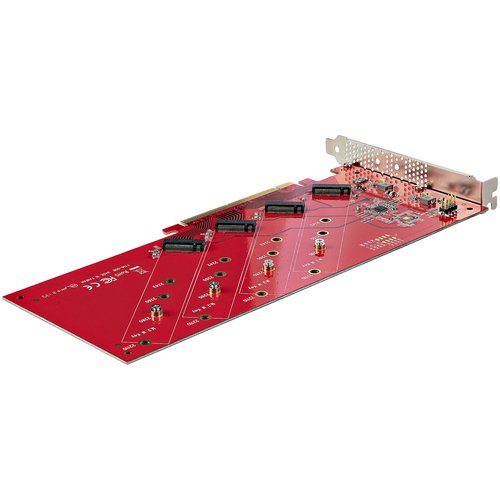 QUAD M.2 PCIE SSD ADAPTER CARD - Achat / Vente sur grosbill.com - 1