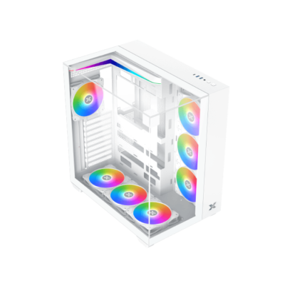 Xigmatek Aqua V Blanc Blanc - Boîtier PC Xigmatek - grosbill.com - 2