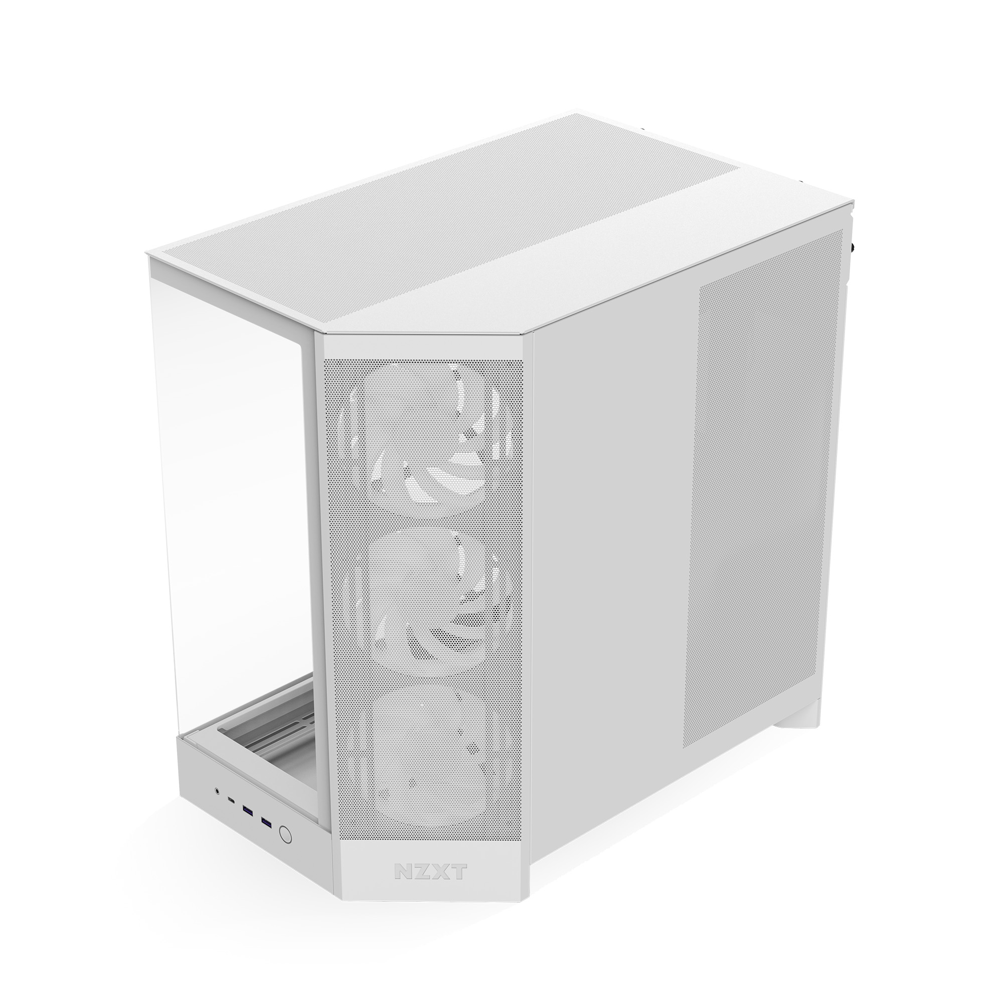 NZXT H9 Flow RGB Blanc Blanc - Boîtier PC NZXT - grosbill.com - 3