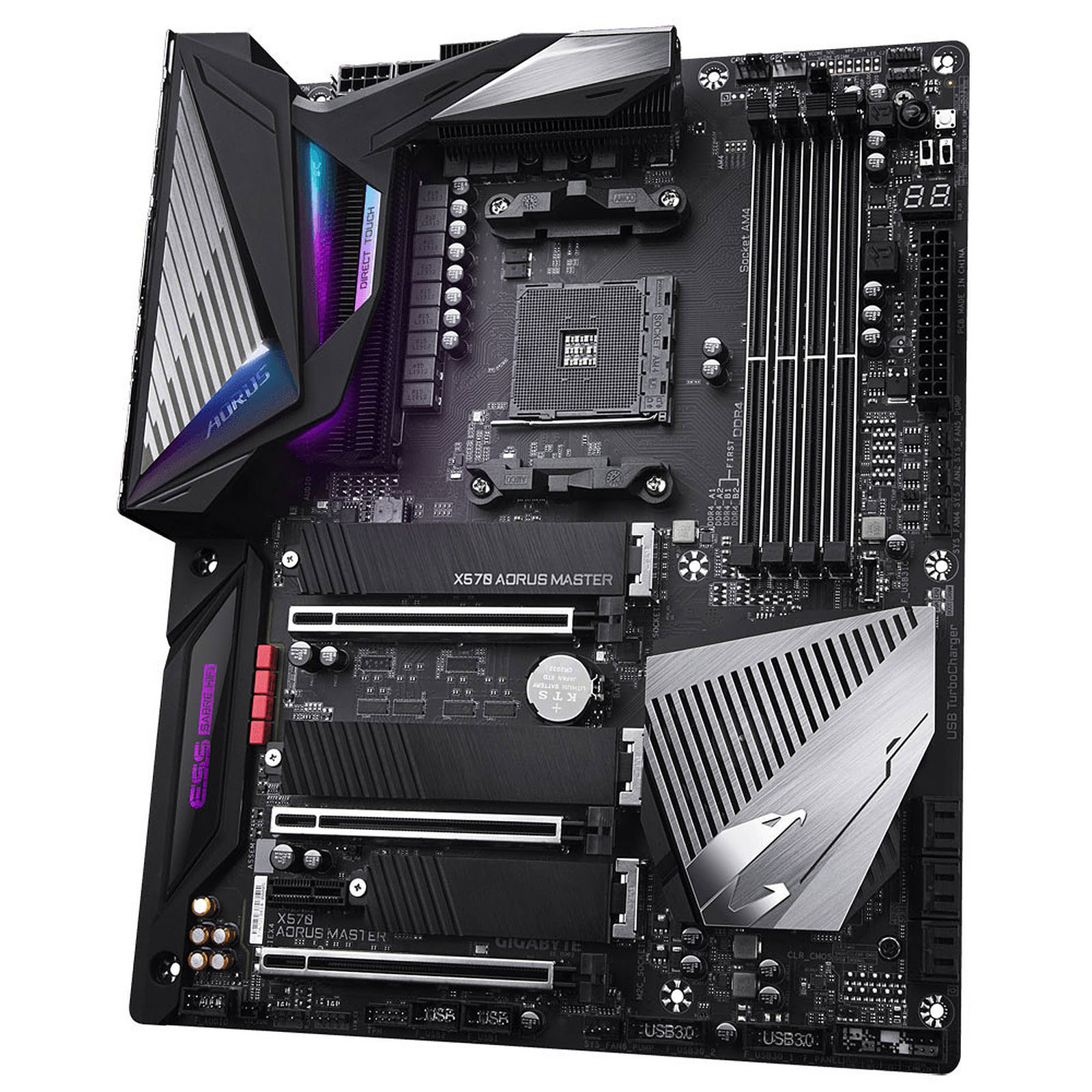 Gigabyte X570 AORUS MASTER ATX  - Carte mère Gigabyte - 3