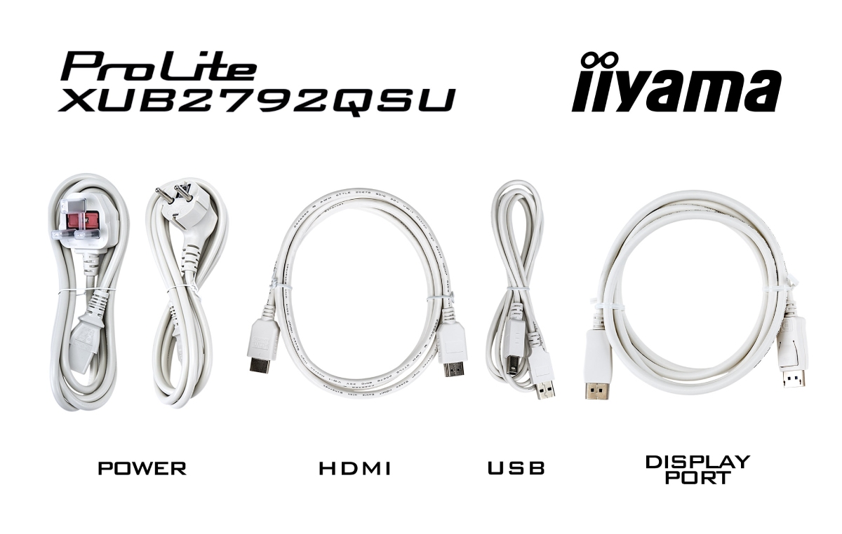 Iiyama 27 pouces  XUB2792QSU-W6 - Ecran PC Iiyama - grosbill.com - 7