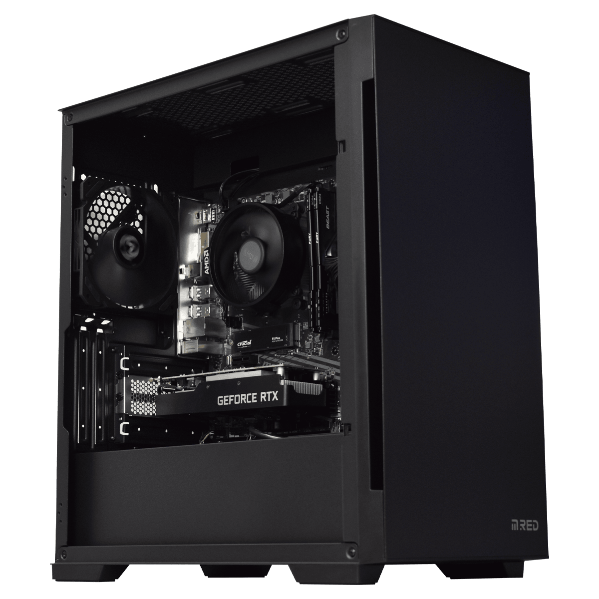 Grosbill STARTER RTX - R5-5500/16Go/1To/RTX3050 (PCG-10602139) - Achat / Vente PC Fixe sur grosbill.com - 0