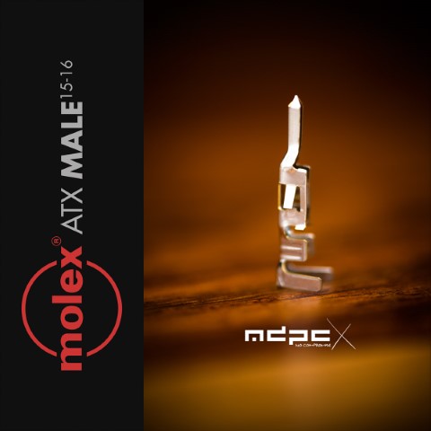 MDPC-X Terminal mâle à sertir ATX 15-16AWG (CR-ATX16-M-50) - Achat / Vente Modding sur grosbill.com - 0