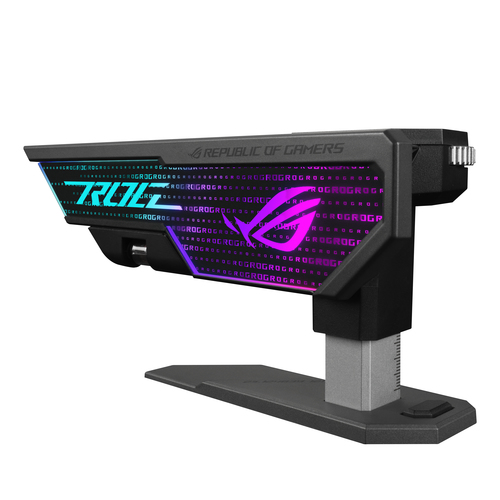 Asus XH01 ROG HERCULX Support carte grahique ARGB - Noir (90DA0020-B09000) - Achat / Vente Accessoire carte graphique sur grosbill.com - 2