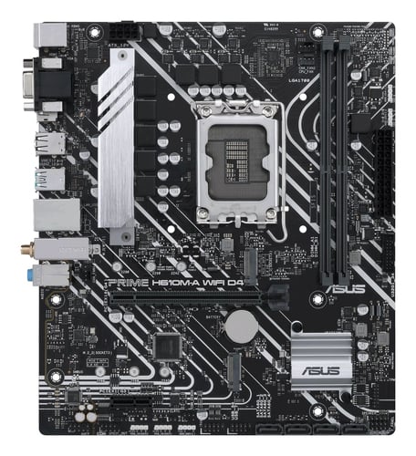 Asus PRIME H610M-A WIFI D4 Micro-ATX  - Carte mère Asus - 1