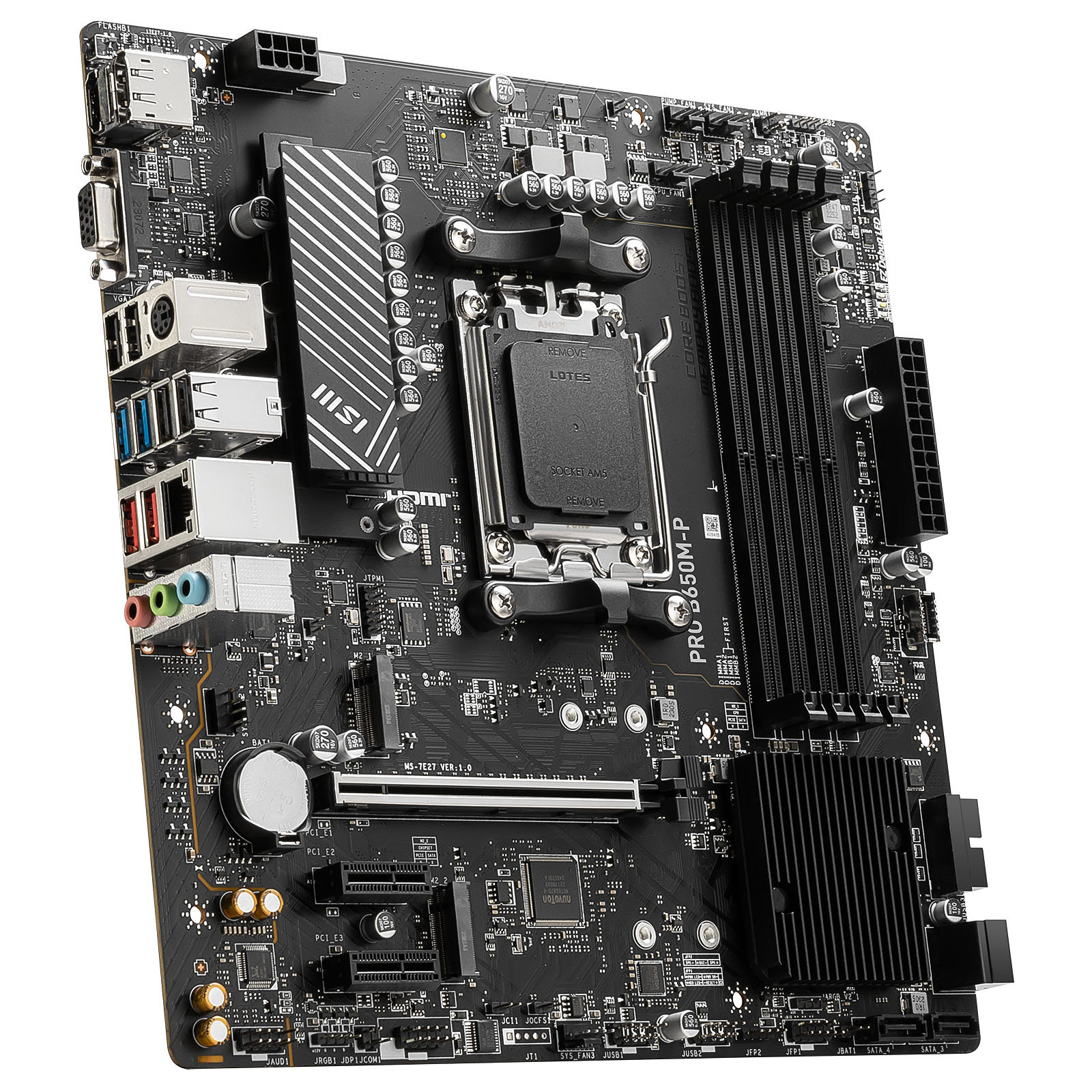 MSI PRO B650M-P Micro-ATX  - Carte mère MSI - grosbill.com - 3