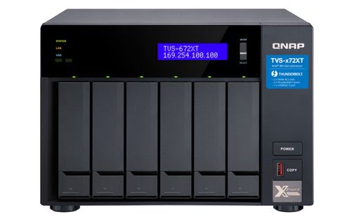 Qnap 6-Bay NAS Intel Core i3-8100T 4-core