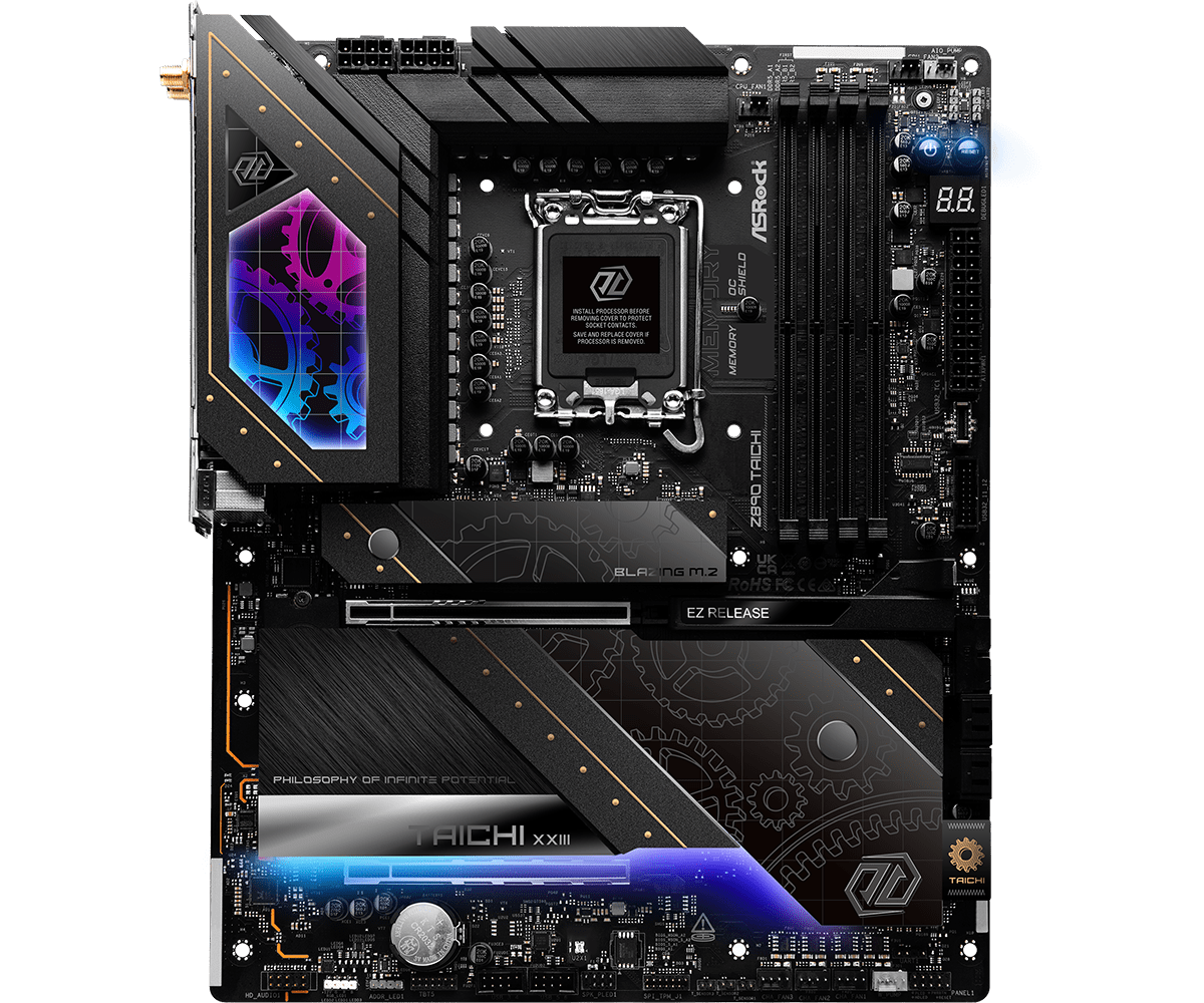 ASRock Z890 TAICHI ATX  - Carte mère ASRock - grosbill.com - 1
