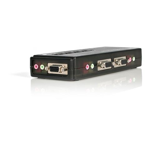 4 Port USB KVM Switch w/Audio & Cables - Achat / Vente sur grosbill.com - 3