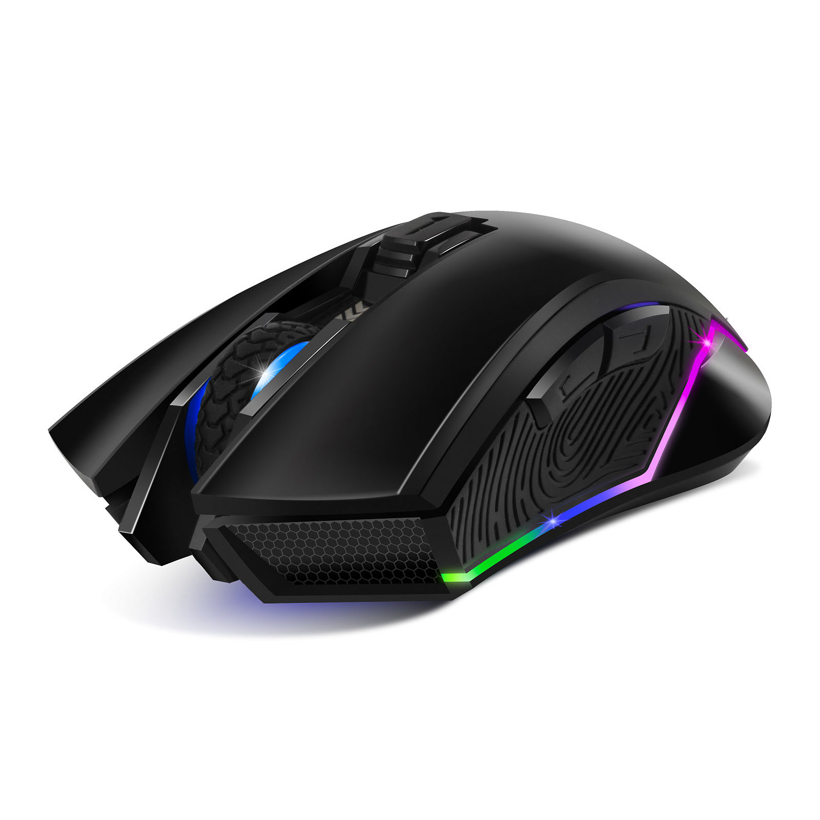 Tapis de souris Skull RGB XXL Spirit of Gamer - prix pas cher chez