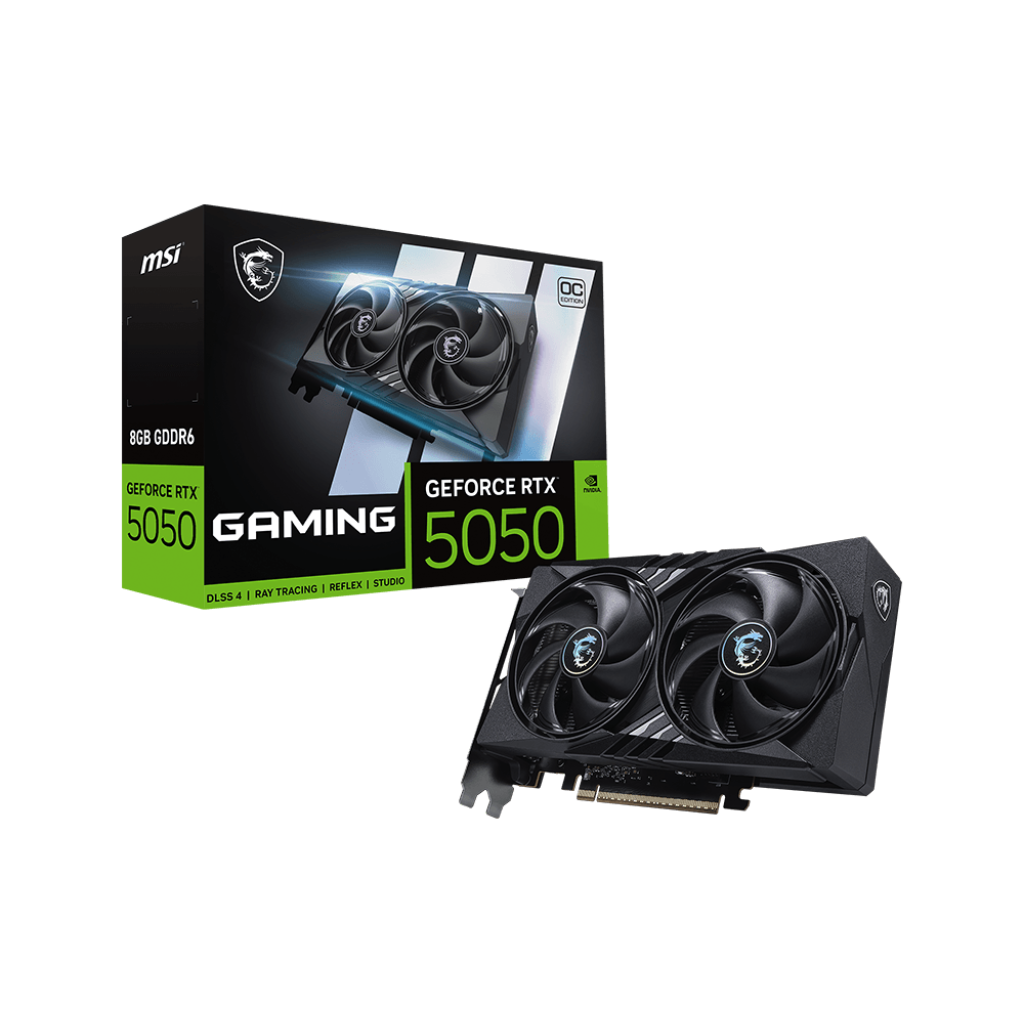 MSI GeForce RTX 5050 8G GAMING OC  - Carte graphique MSI - 0